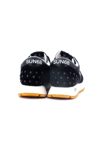 SUN68 Ally Studs Sneaker Donna Nero Z33206 - Sandrini Calzature e Abbigliamento