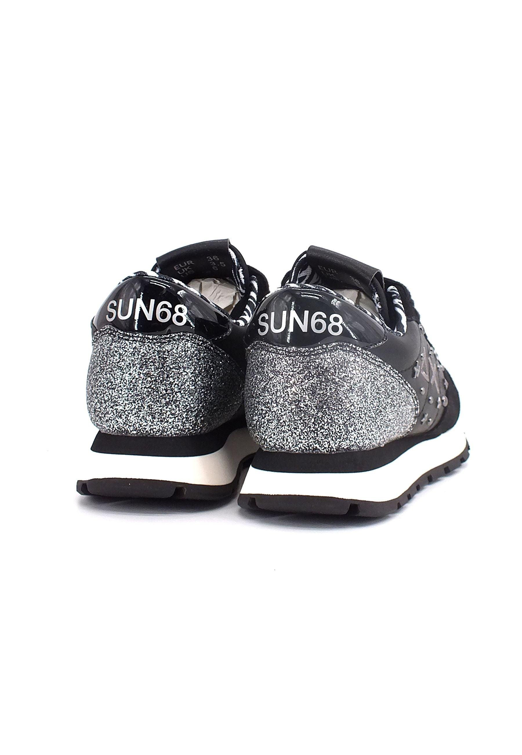 SUN68 Ally Studs Sneaker Donna Nero Z42206 - Sandrini Calzature e Abbigliamento