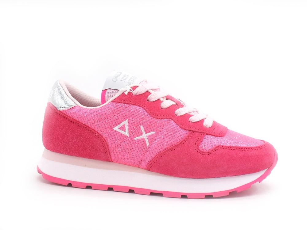 SUN68 Ally Thin Sneaker Donna Glitter Rosa Fuxia Z31204 - Sandrini Calzature e Abbigliamento