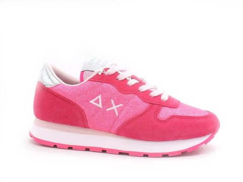SUN68 Ally Thin Sneaker Donna Glitter Rosa Fuxia Z31204 - Sandrini Calzature e Abbigliamento