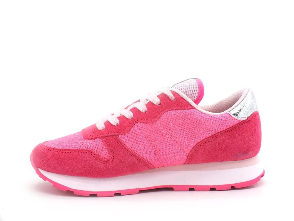 SUN68 Ally Thin Sneaker Donna Glitter Rosa Fuxia Z31204 - Sandrini Calzature e Abbigliamento