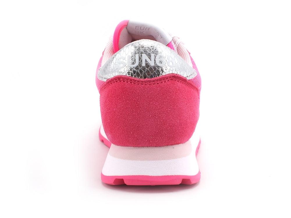 SUN68 Ally Thin Sneaker Donna Glitter Rosa Fuxia Z31204 - Sandrini Calzature e Abbigliamento