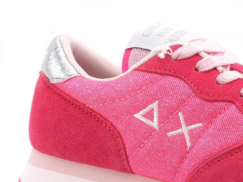 SUN68 Ally Thin Sneaker Donna Glitter Rosa Fuxia Z31204 - Sandrini Calzature e Abbigliamento