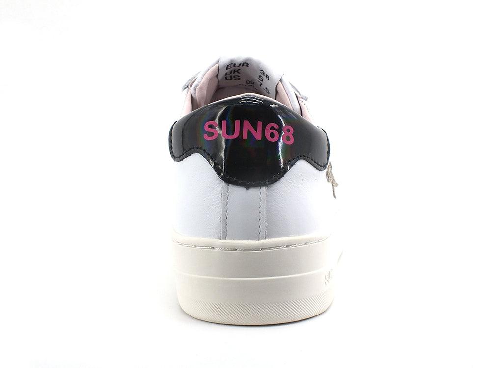 SUN68 Betty Sneaker Running Bianco Argento Z32221 - Sandrini Calzature e Abbigliamento