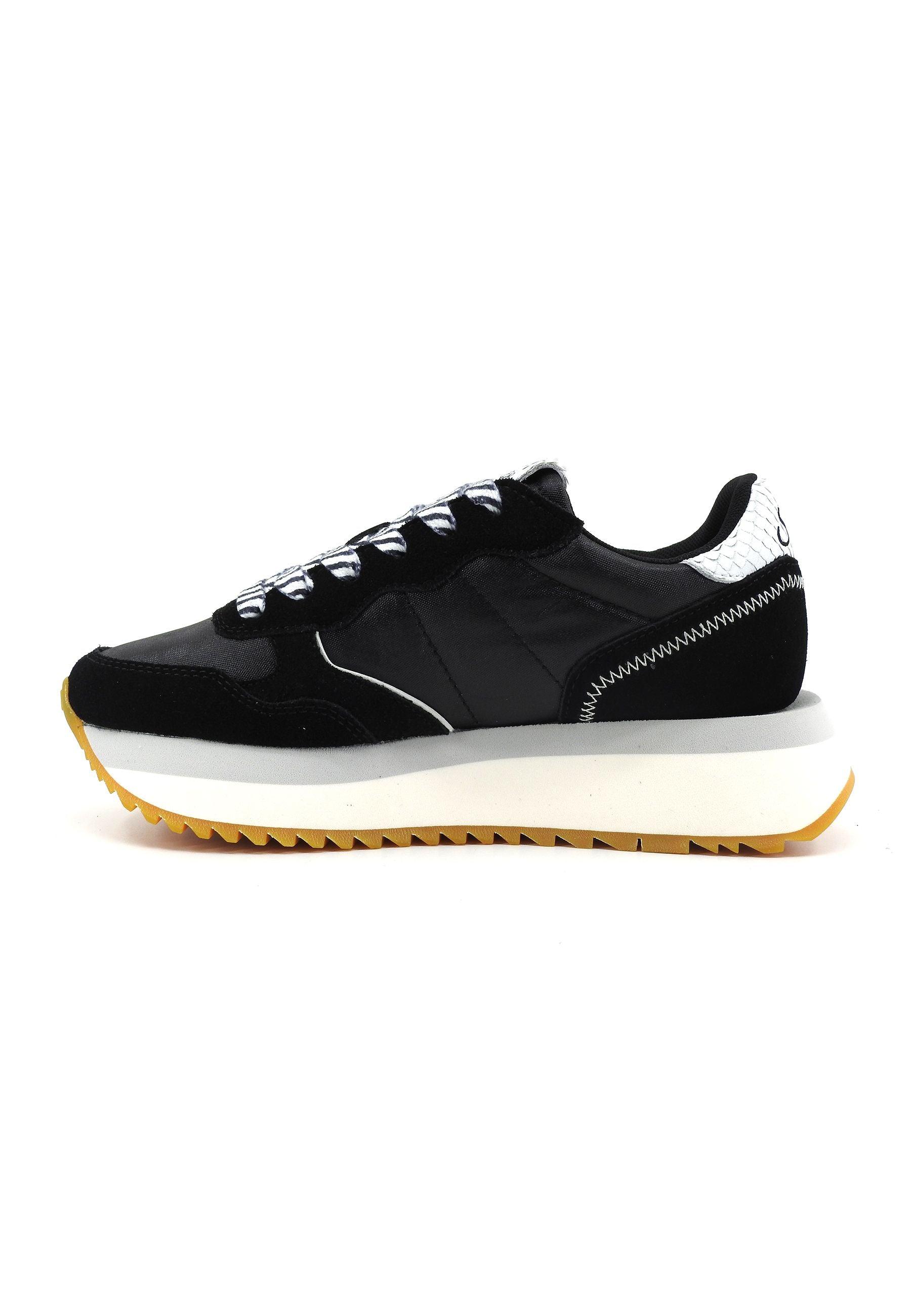 SUN68 Big Bright Sneaker Donna Nero Z34208 - Sandrini Calzature e Abbigliamento