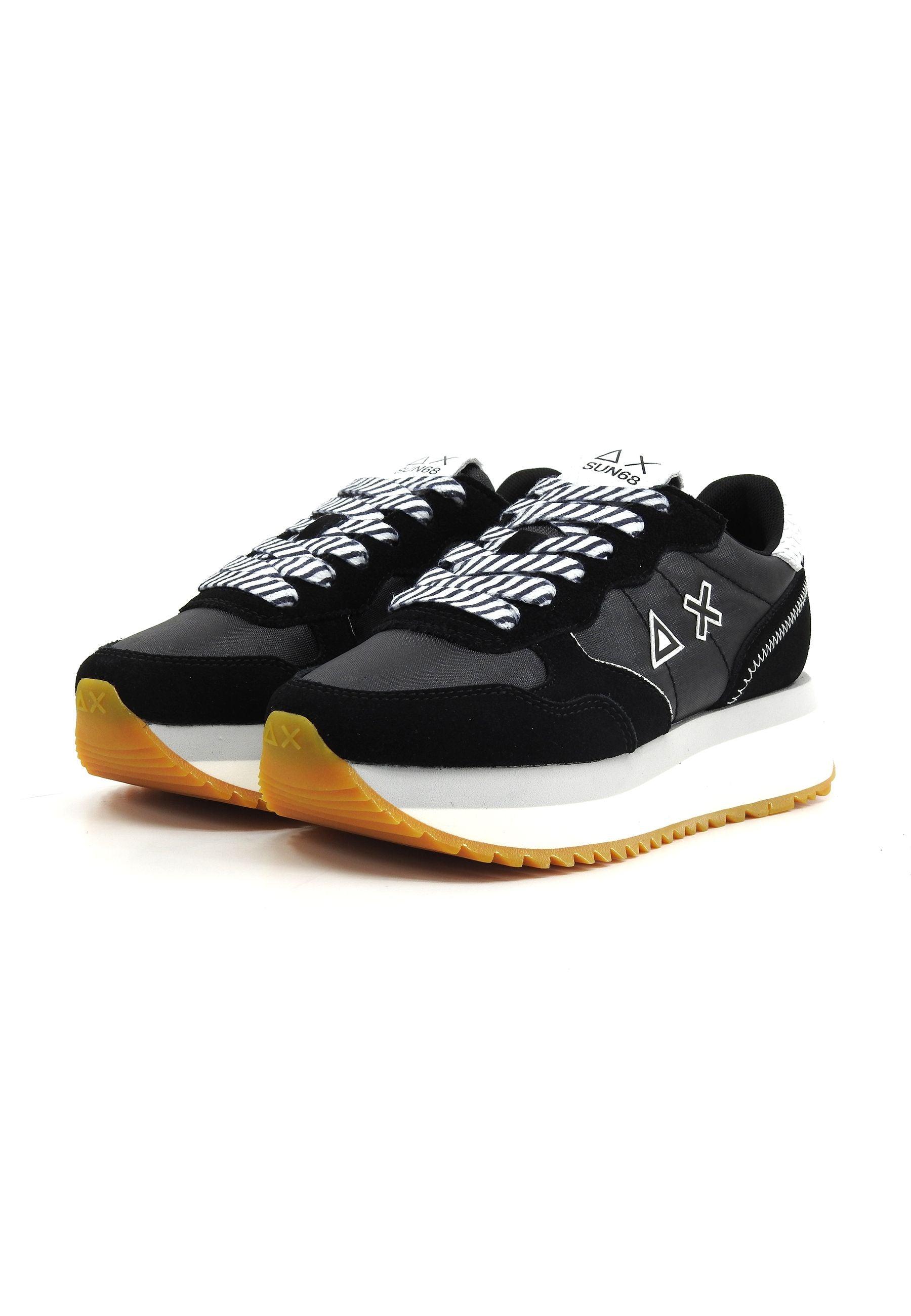 SUN68 Big Bright Sneaker Donna Nero Z34208 - Sandrini Calzature e Abbigliamento