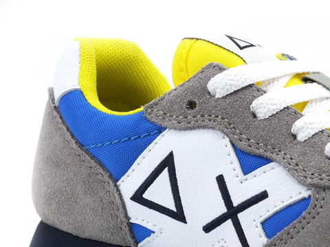 SUN68 Boy's Jaki Bicolor Sneaker Running Bambino Grigio Z31311 - Sandrini Calzature e Abbigliamento