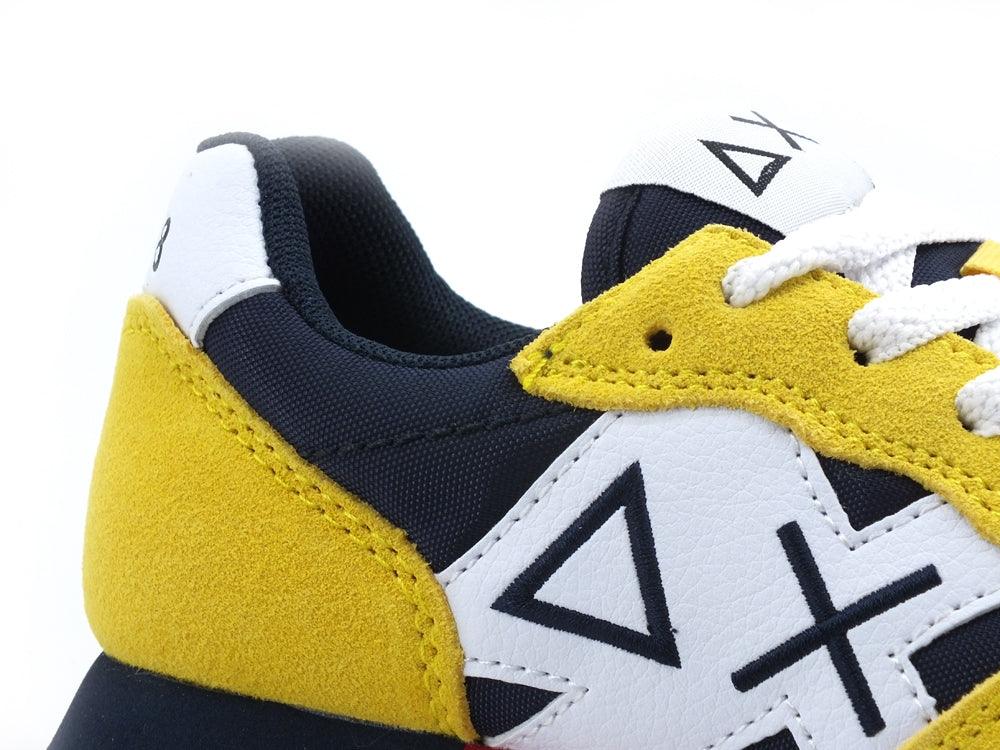 SUN68 Boy's Jaki Bicolor Sneaker Running Bambino Yellow Z31311 - Sandrini Calzature e Abbigliamento