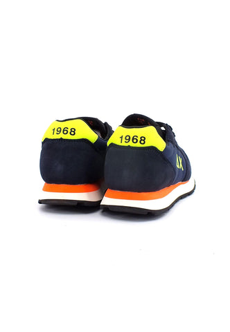 SUN68 Boy's Tom Fluo Sneaker Bimbo Navy Blue Z42302T - Sandrini Calzature e Abbigliamento