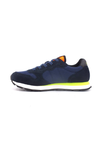 SUN68 Boy's Tom Fluo Sneaker Bimbo Navy Blue Z43302T - Sandrini Calzature e Abbigliamento