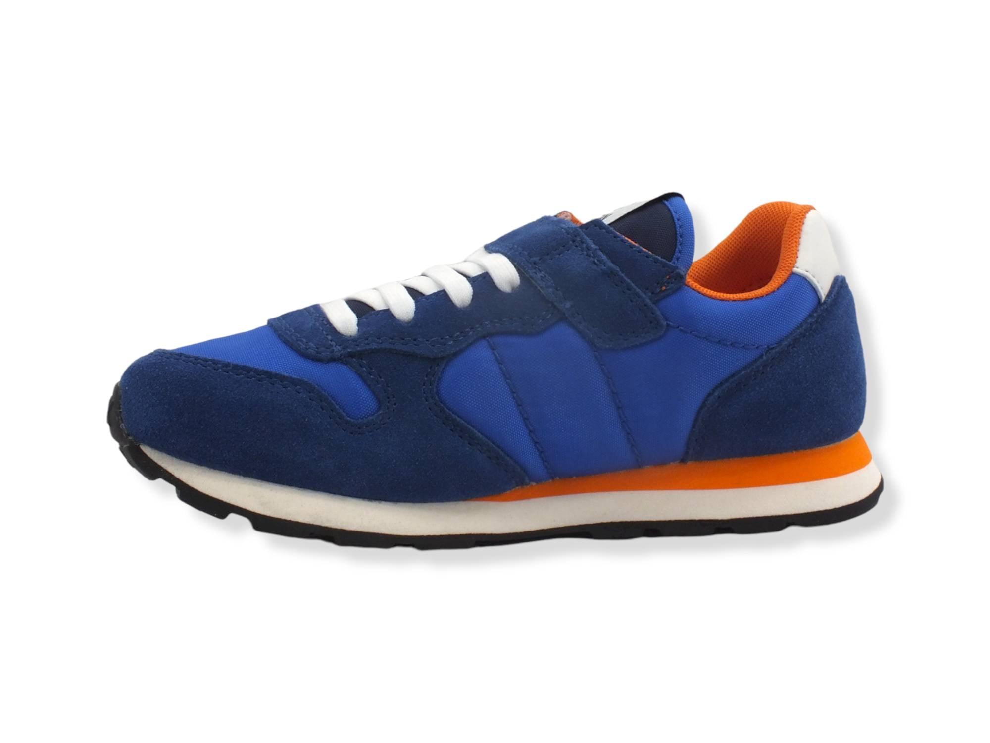 SUN68 Boy's Tom Solid Sneaker Bambino Blu Royal Z32301 - Sandrini Calzature e Abbigliamento