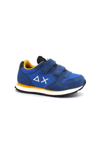 SUN68 Boy's Tom Solid Sneaker Bimbo Blu Royal Z42301B - Sandrini Calzature e Abbigliamento