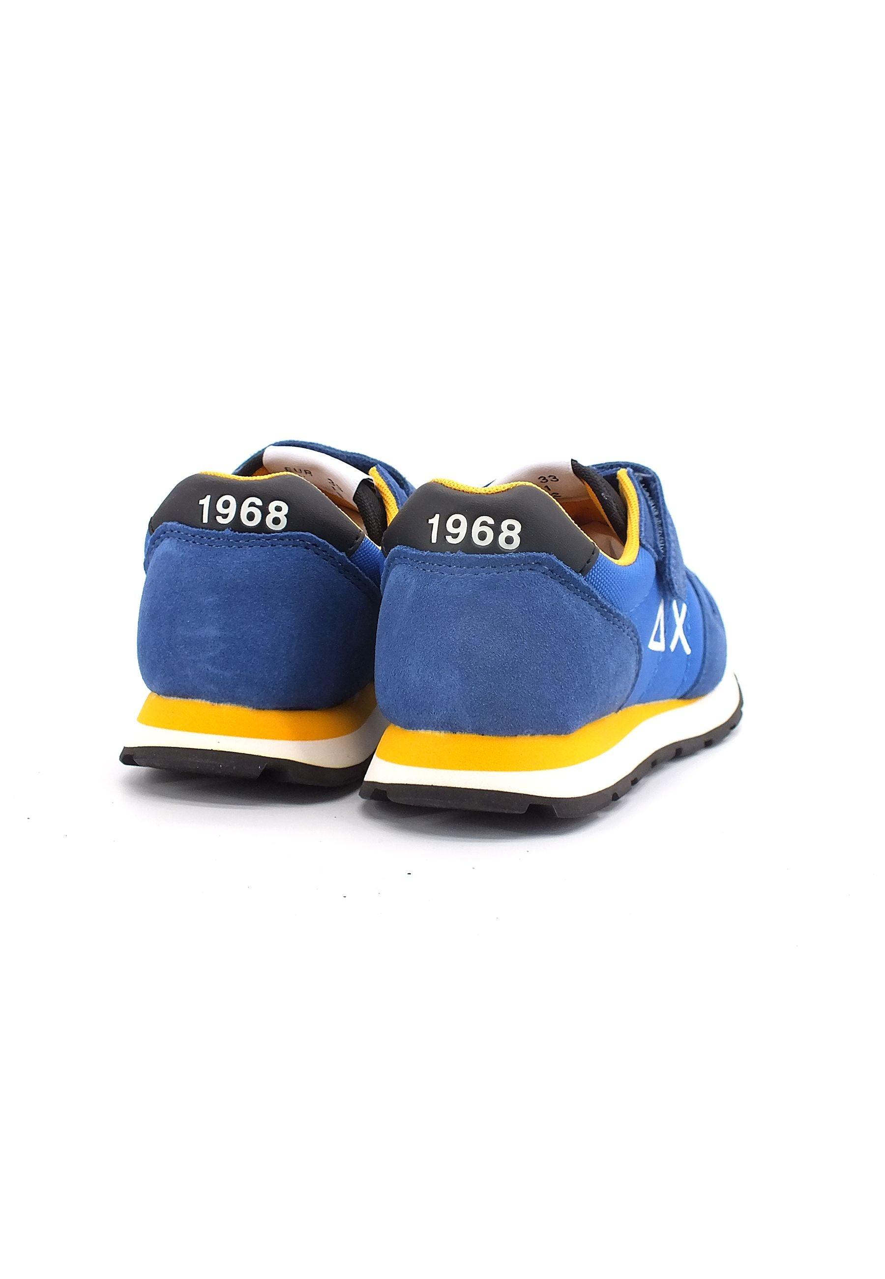 SUN68 Boy's Tom Solid Sneaker Bimbo Blu Royal Z42301K - Sandrini Calzature e Abbigliamento