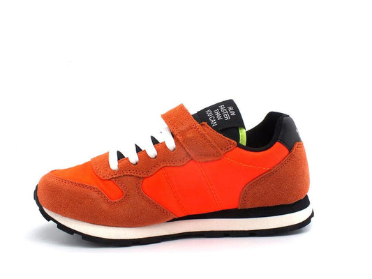 SUN68 Boy's Tom Solid Sneaker Running Arancio Fluo Z32301 - Sandrini Calzature e Abbigliamento