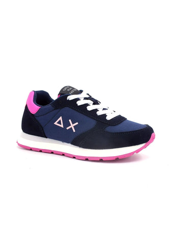 SUN68 Girl's Ally Solid Sneaker Bimbo Navy Blu Z42401T - Sandrini Calzature e Abbigliamento