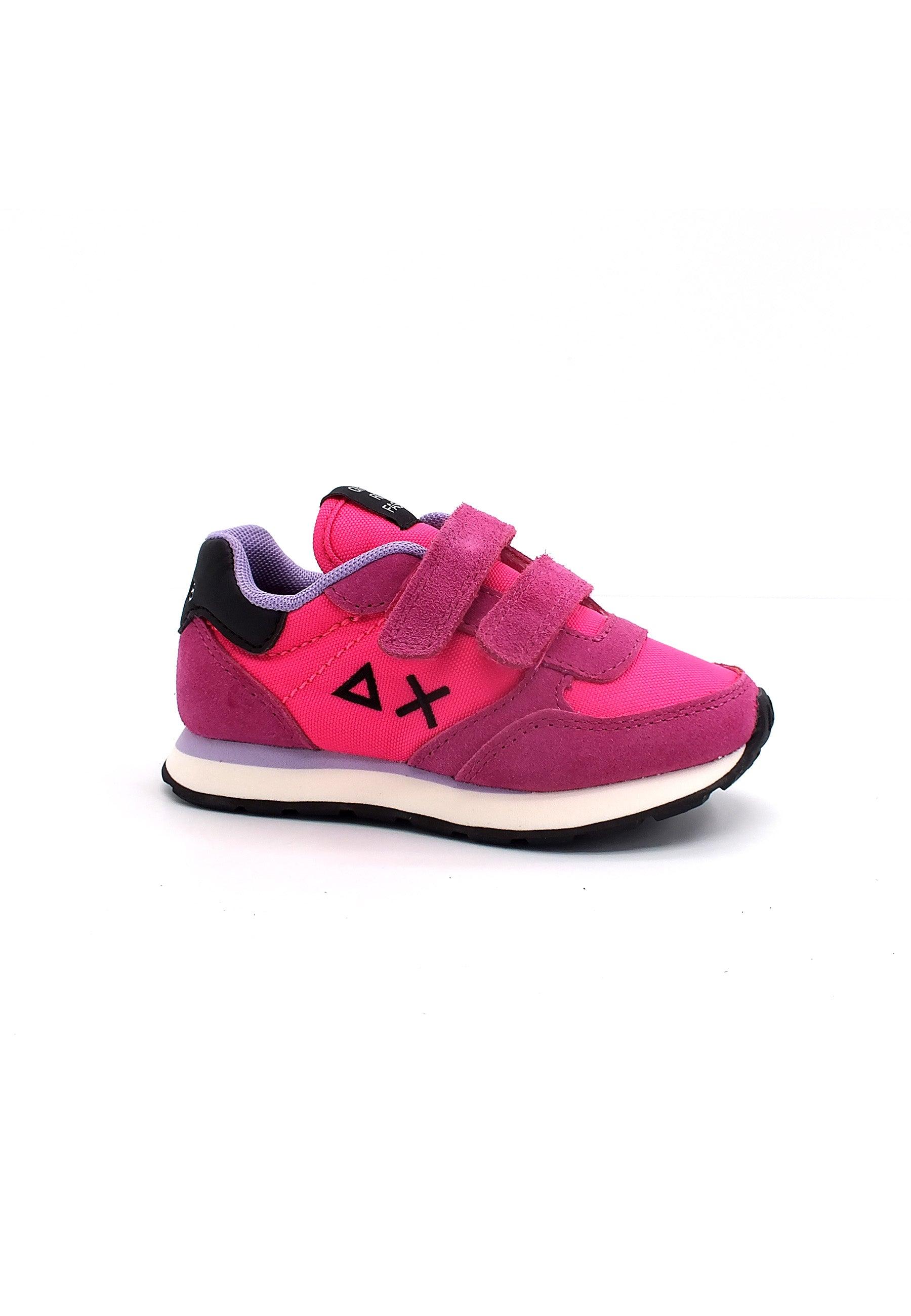 SUN68 Girl's Ally Solid Sneaker Bimbo Rosa Fuxia Z42401B - Sandrini Calzature e Abbigliamento