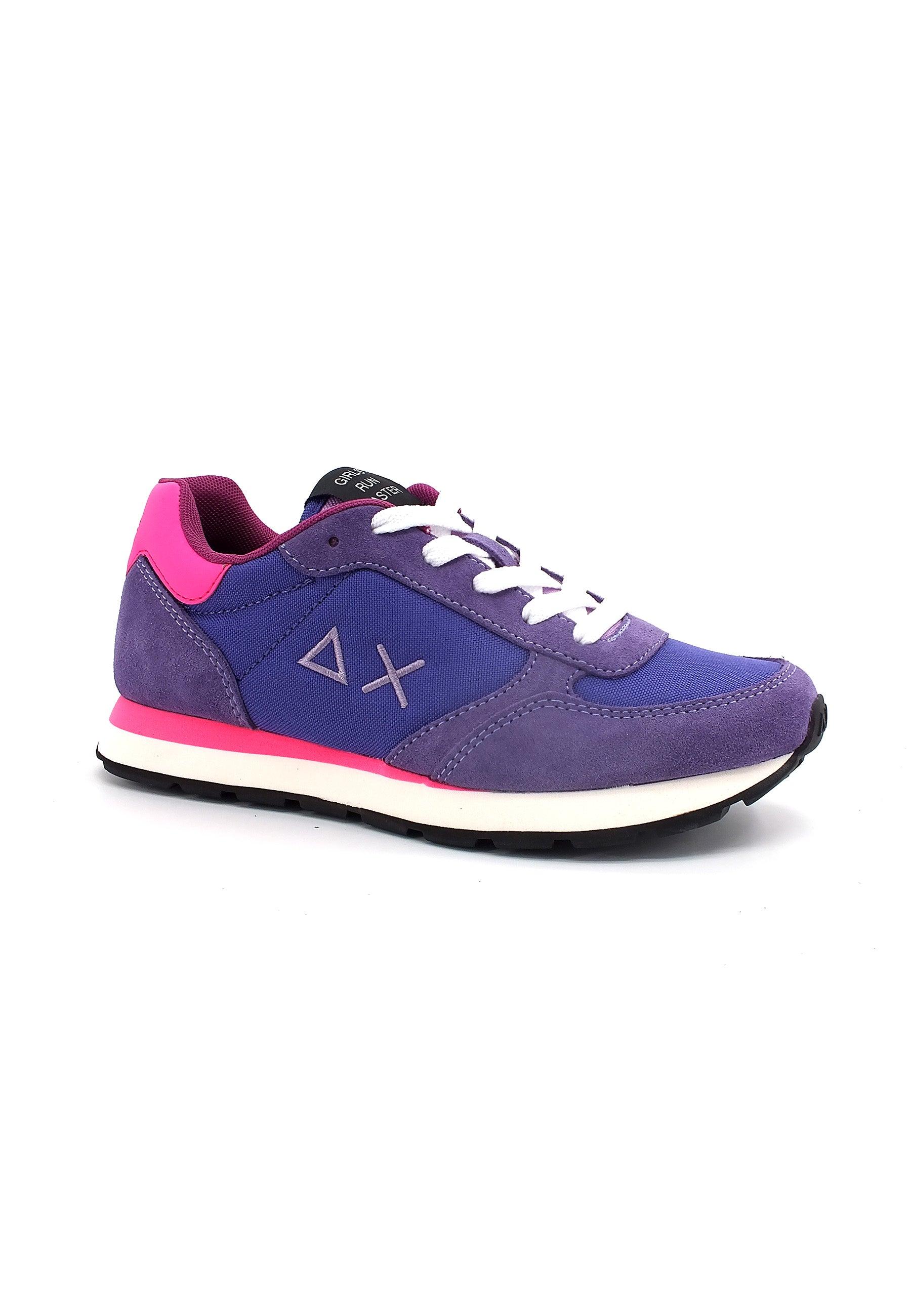 SUN68 Girl's Ally Solid Sneaker Bimbo Violet Z42401T - Sandrini Calzature e Abbigliamento