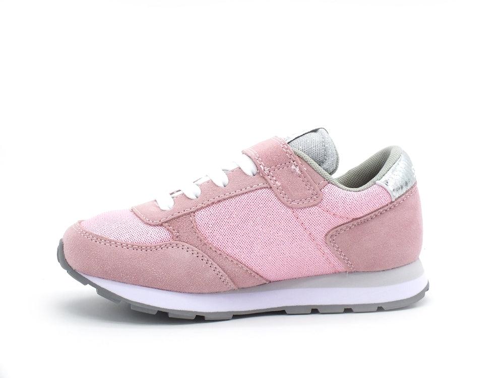 SUN68 Girl's Ally Solid Sneaker Running Bambina Rosa Z31404 - Sandrini Calzature e Abbigliamento