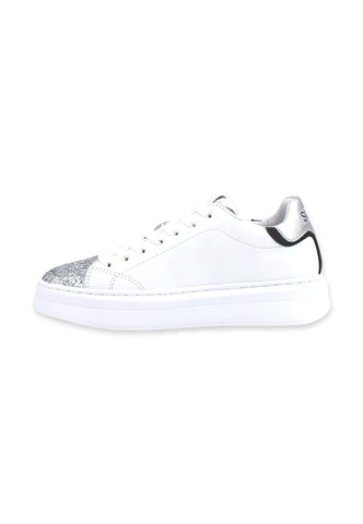 SUN68 Grace Sneaker Donna Bianco Argento Z42222 - Sandrini Calzature e Abbigliamento