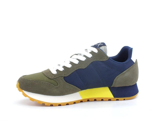 SUN68 Jack Tricolors Sneaker Running Militare Navy Blue Z32111 - Sandrini Calzature e Abbigliamento