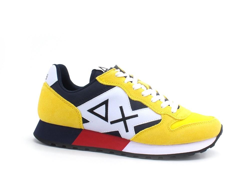 SUN68 Jaki Bicolor Sneaker Uomo Giallo Z31111 - Sandrini Calzature e Abbigliamento