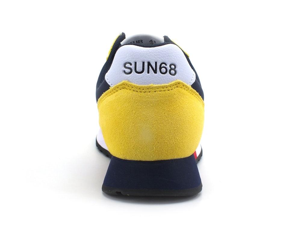 SUN68 Jaki Bicolor Sneaker Uomo Giallo Z31111 - Sandrini Calzature e Abbigliamento