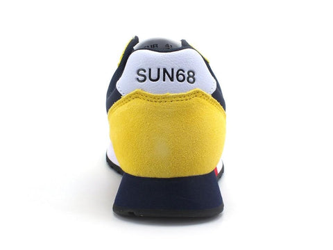 SUN68 Jaki Bicolor Sneaker Uomo Giallo Z31111 - Sandrini Calzature e Abbigliamento