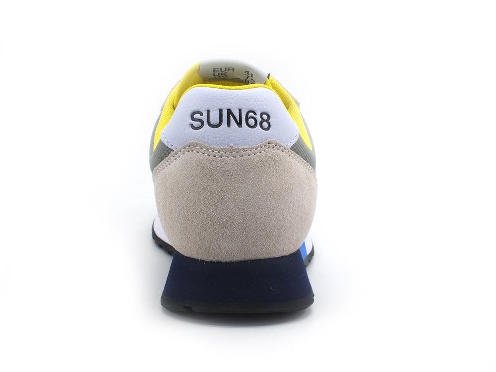 SUN68 Jaki Bicolor Sneaker Uomo Grigio Bianco Z31111 - Sandrini Calzature e Abbigliamento
