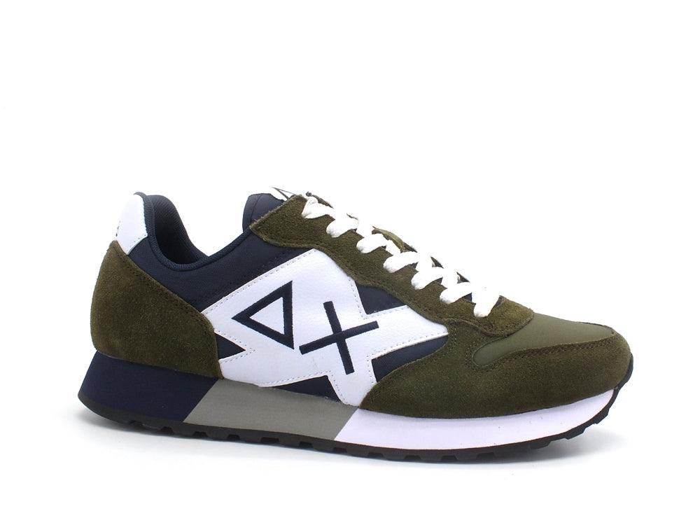 SUN68 Jaki Bicolor Sneaker Uomo Militare Z31111 - Sandrini Calzature e Abbigliamento