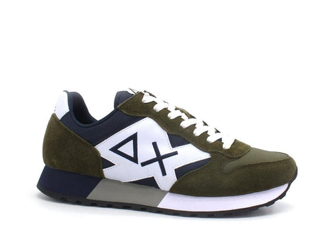 SUN68 Jaki Bicolor Sneaker Uomo Militare Z31111 - Sandrini Calzature e Abbigliamento