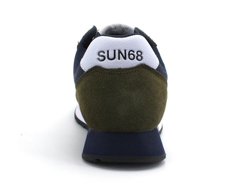 SUN68 Jaki Bicolor Sneaker Uomo Militare Z31111 - Sandrini Calzature e Abbigliamento