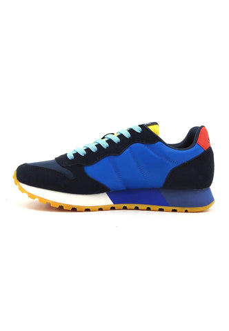 SUN68 Jaki Bicolor Sneaker Uomo Navy Blue Royal Z34112 - Sandrini Calzature e Abbigliamento