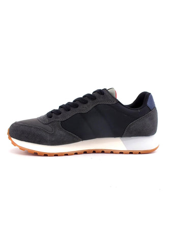 SUN68 Jaki Bicolor Sneaker Uomo Nero Grigio Scuro Z42114 - Sandrini Calzature e Abbigliamento