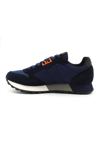 SUN68 Jaki Fluo Sneaker Uomo Navy Blue Z43115 - Sandrini Calzature e Abbigliamento