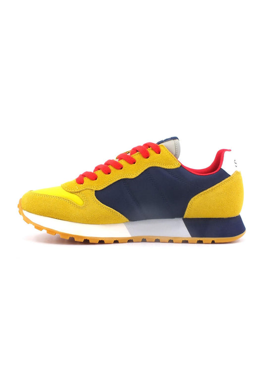 SUN68 Jaki Sneaker Uomo Giallo Navy Blue Z33112 - Sandrini Calzature e Abbigliamento
