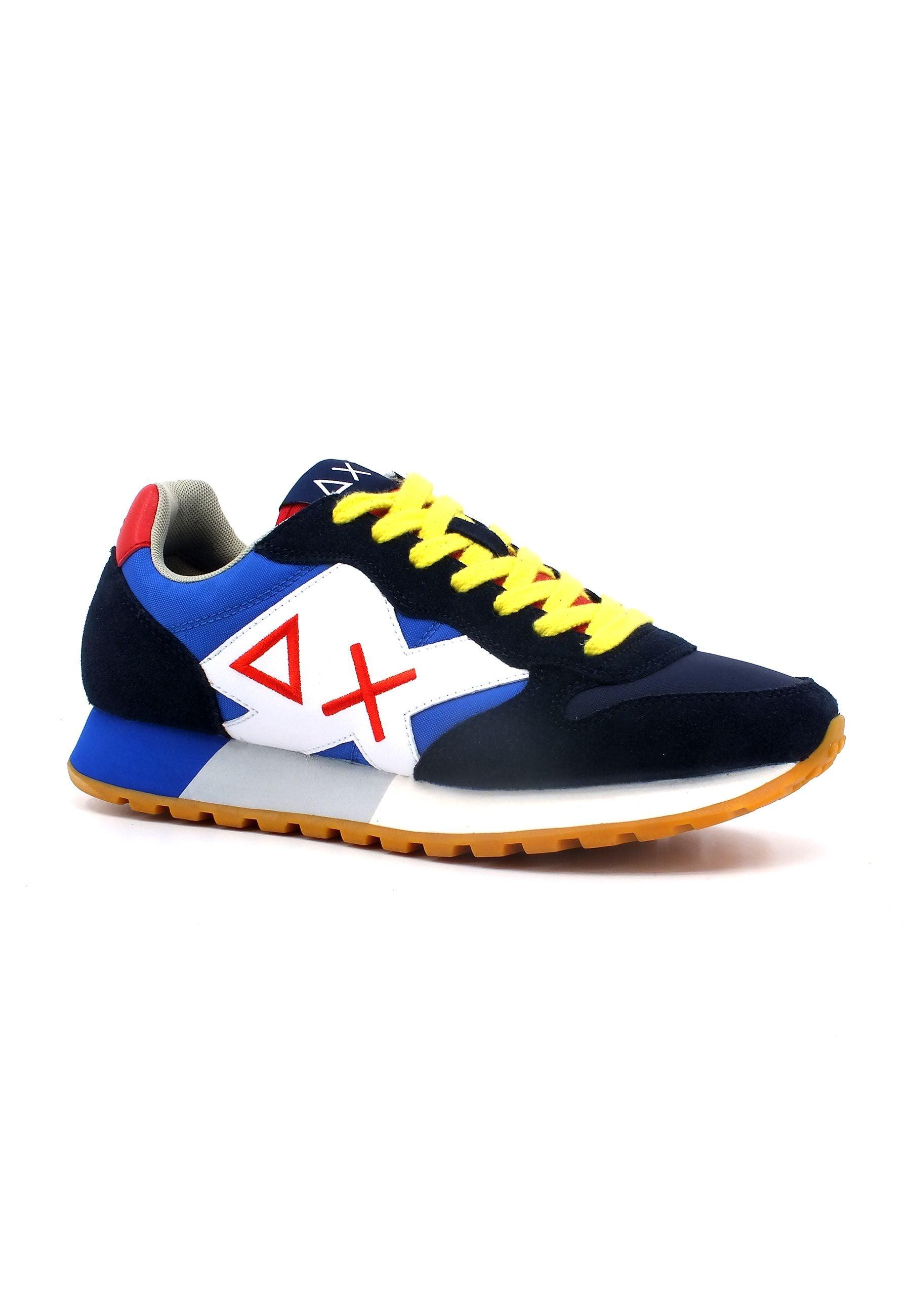 SUN68 Jaki Sneaker Uomo Navy Blue Royal Z33112 - Sandrini Calzature e Abbigliamento