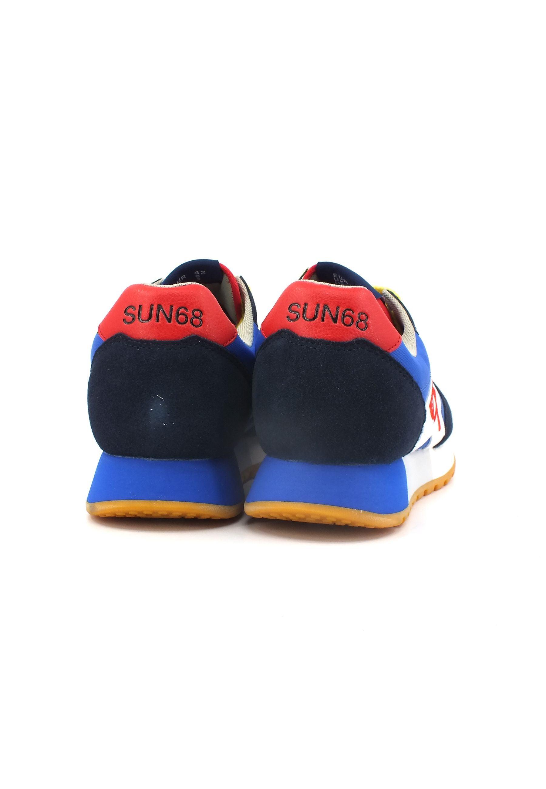 SUN68 Jaki Sneaker Uomo Navy Blue Royal Z33112 - Sandrini Calzature e Abbigliamento