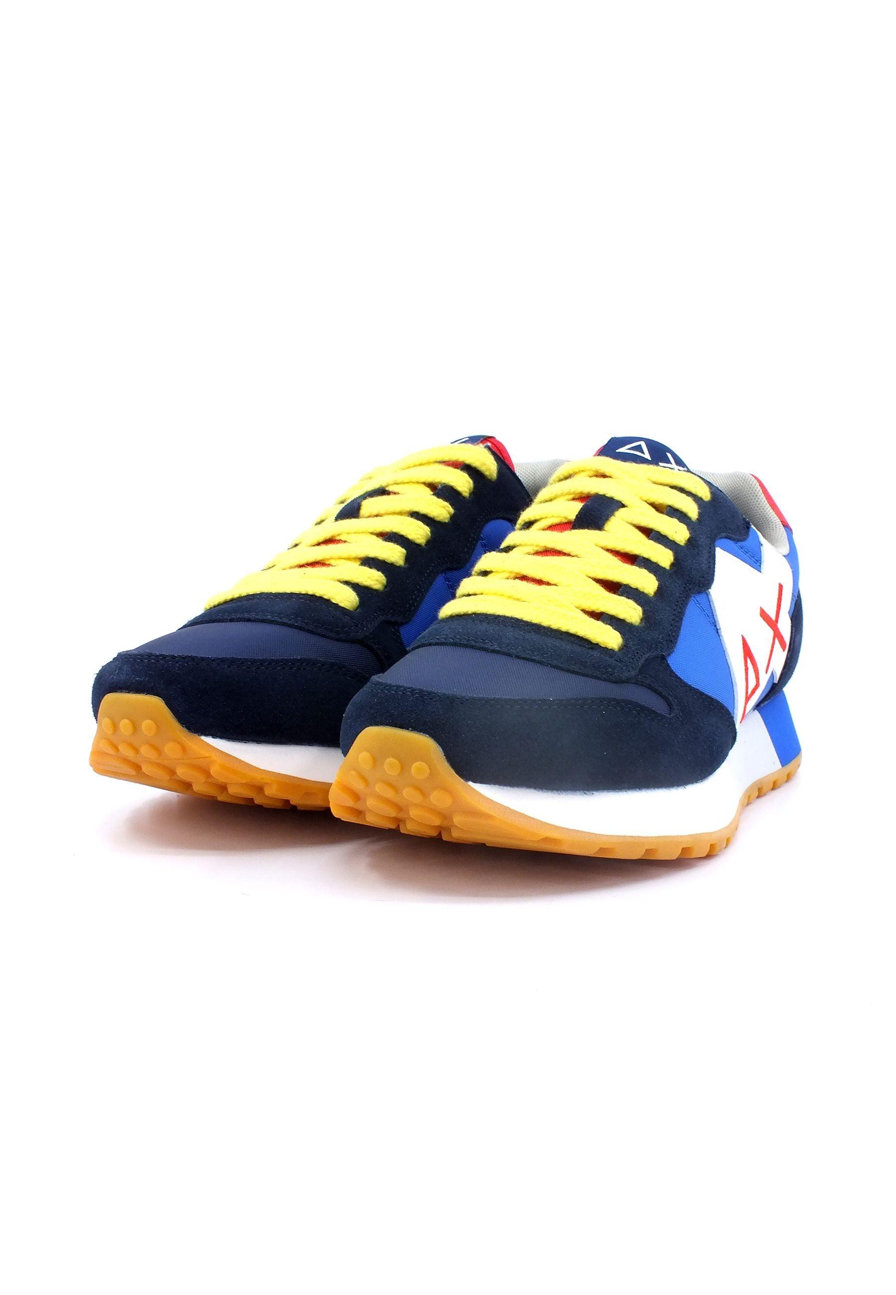 SUN68 Jaki Sneaker Uomo Navy Blue Royal Z33112 - Sandrini Calzature e Abbigliamento