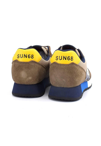 SUN68 Jaki Solid Sneaker Uomo Beige Scuro Z42113 - Sandrini Calzature e Abbigliamento