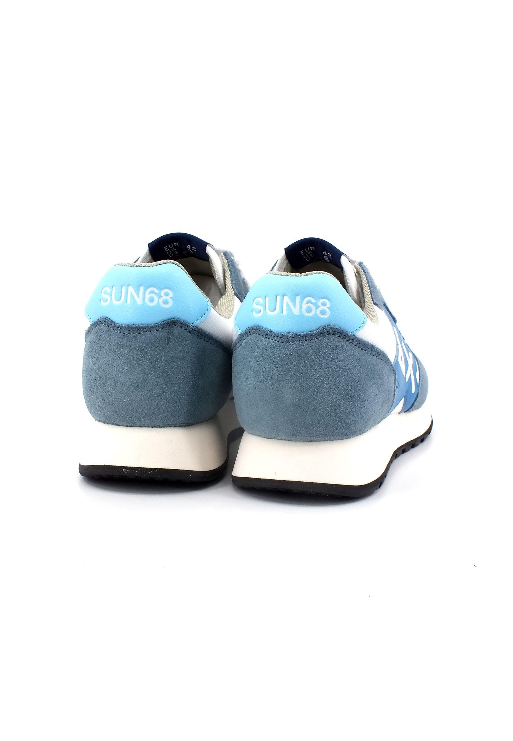 SUN68 Jaki Summer Time Sneaker Uomo Avio Bianco Z33115 - Sandrini Calzature e Abbigliamento