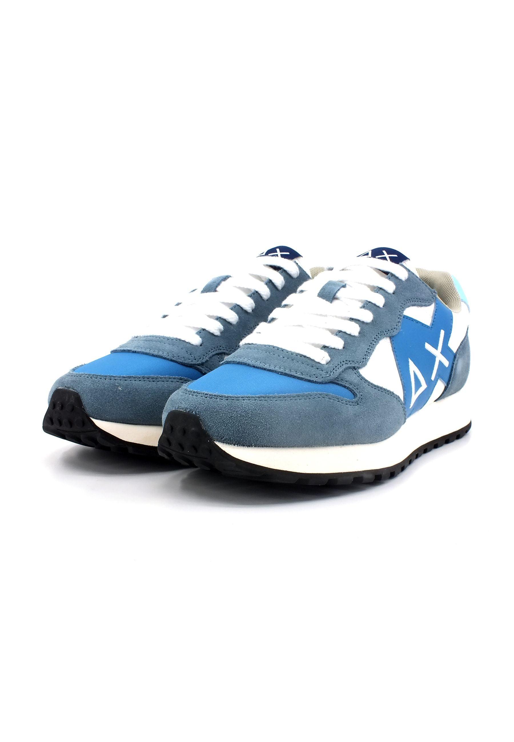SUN68 Jaki Summer Time Sneaker Uomo Avio Bianco Z33115 - Sandrini Calzature e Abbigliamento