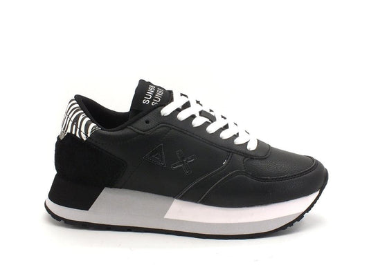SUN68 Kate Animalier Sneaker Pelle Nero Z41220 - Sandrini Calzature e Abbigliamento
