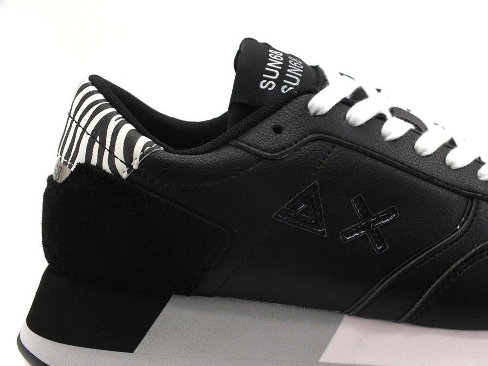 SUN68 Kate Animalier Sneaker Pelle Nero Z41220 - Sandrini Calzature e Abbigliamento