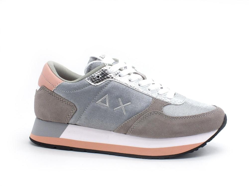 SUN68 Kate Shine Sneaker Running Donna Grigio Medio Z31223 - Sandrini Calzature e Abbigliamento