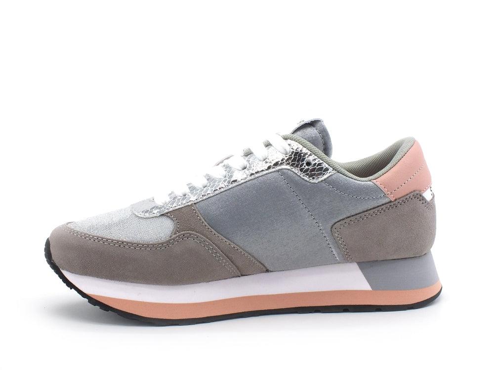 SUN68 Kate Shine Sneaker Running Donna Grigio Medio Z31223 - Sandrini Calzature e Abbigliamento
