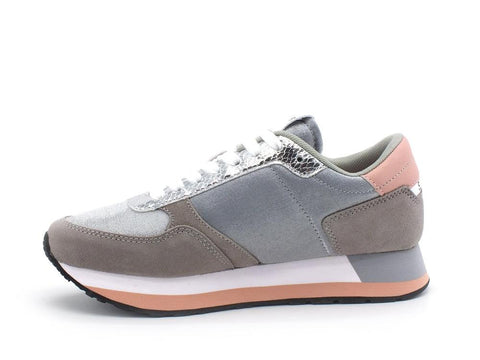 SUN68 Kate Shine Sneaker Running Donna Grigio Medio Z31223 - Sandrini Calzature e Abbigliamento