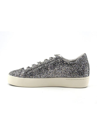 SUN68 Katy Glitter Sneaker Donna Argento Z43222 - Sandrini Calzature e Abbigliamento