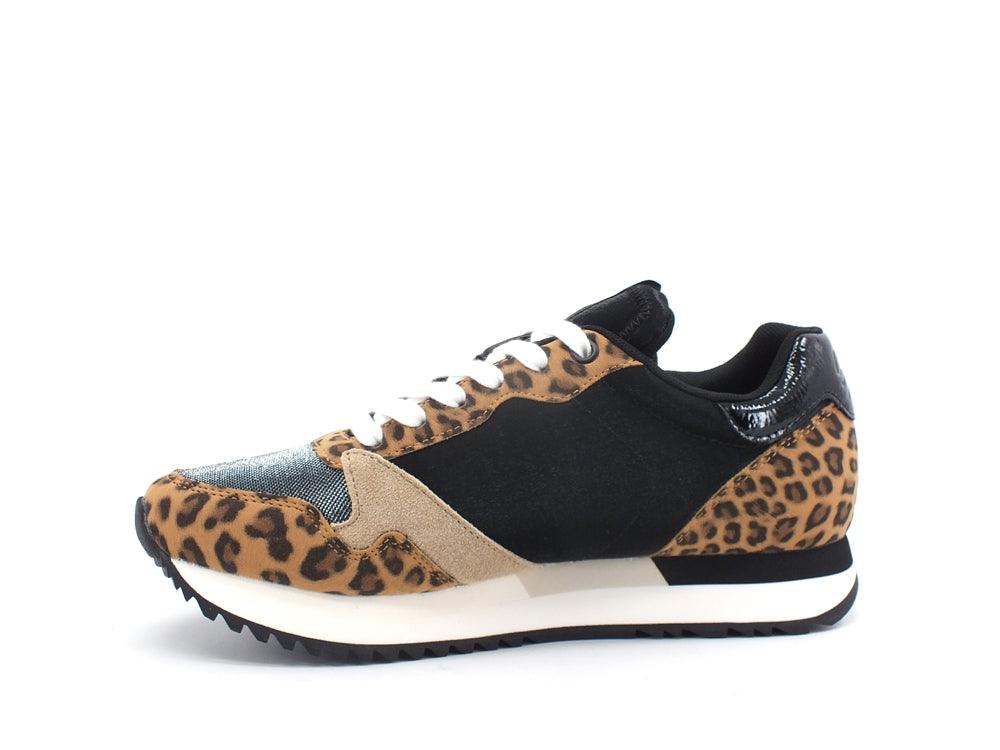 SUN68 Kelly Into The Jungle Sneaker Leopard Nero Z41212 - Sandrini Calzature e Abbigliamento