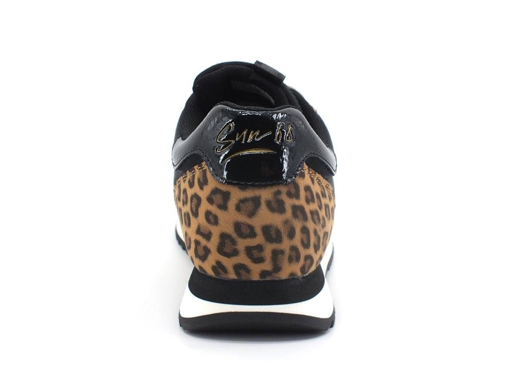 SUN68 Kelly Into The Jungle Sneaker Leopard Nero Z41212 - Sandrini Calzature e Abbigliamento