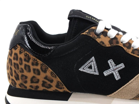 SUN68 Kelly Into The Jungle Sneaker Leopard Nero Z41212 - Sandrini Calzature e Abbigliamento